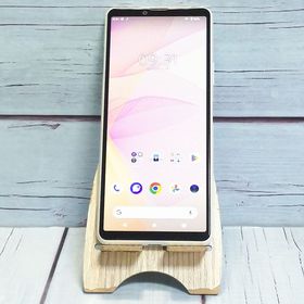 au Xperia 10 III SOG04 ホワイト SONY 美品 657