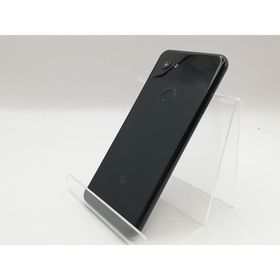 【中古】Google SoftBank 【SIMロック解除済み】 Pixel 3a G020H 64GB Just Black【川崎駅前】保証期間１ヶ月【ランクC】