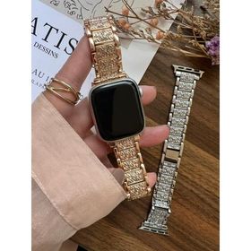 アップルウォッチ バンド AppleWatch バンド ラインストーン メタル バンド バングル サイズ調整 AppleWatchSeries10(42mm) 100個セット