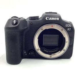 【全額返金保証】【最速発送】Canon デジタル一眼 EOS R7 ボディ ブラック 動作確認済