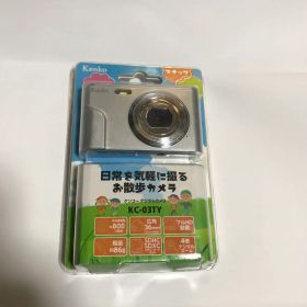 【完動品・美品】Kenko コンパクトデジタルカメラ KC-03TY