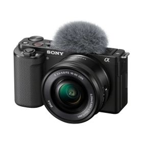 【法人限定】SONY ZV-E10L/B デジタル一眼カメラ α VLOGCAM ZV-E10 パワーズームレンズキット ブラック