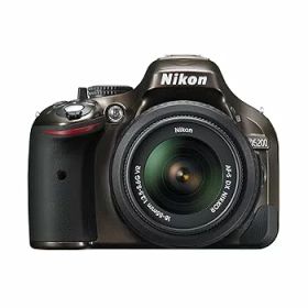 【中古】Nikon デジタル一眼レフカメラ D5200 レンズキット AF-S DX NIKKOR 18-55mm f/3.5-5.6G VR付属保証なし ブロンズ D5200LKBZ