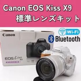 Canon EOS Kiss X9 希少カラー シルバー Wi-Fi スマホ転送