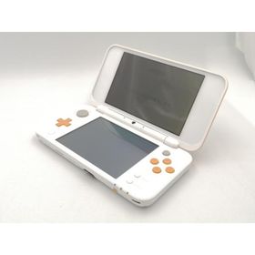 【中古】Nintendo Newニンテンドー2DS LL ホワイト×オレンジ JAN-S-OAAA【ECセンター】保証期間１ヶ月【ランクB】
