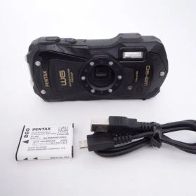PENTAX ペンタックス WG-90 ブラック 本格防水デジタルカメラ 14m防水 [S12097A]