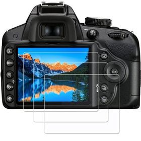 PCTC 0.3mm Optical 9H Tempered Glass Screen Protector Skin Film for DSLR Camera Nikon D3100 D3200 D3300 Anti-scratches Anti-Dust A