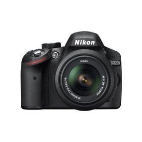 Nikon D3200 24.2 MP CMOS デジタル一眼レフ 18-55mm f/3.5-5.6 オートフォーカス-S DX VR NIKKOR ズームレンズ (ブラック) (旧モデル)