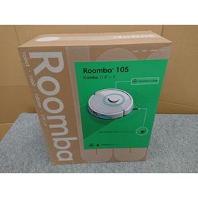 @【未使用品】 アイロボット iRobot ルンバ105 コンボ 掃除機&amp;床拭きロボット Y311260 ホワイト Roomba 105 Combo ロボット掃除機