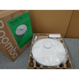 @【未使用品】 アイロボット iRobot ルンバ105 コンボ 掃除機&amp;床拭きロボット Y311260 ホワイト Roomba 105 Combo ロボット掃除機
