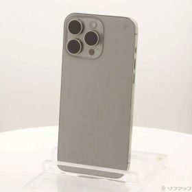 ソフマップ 〔中古品〕 iPhone15 Pro Max 1TB ナチュラルチタニウム MU713J／A SIMフリー【198】