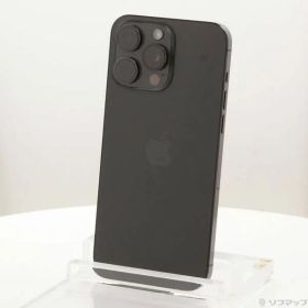 ソフマップ 〔中古品〕 iPhone15 Pro Max 256GB ブラックチタニウム MU6P3J／A SIMフリー【258】