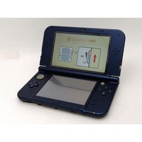 【中古】Nintendo Newニンテンドー3DS LL（メタリックブルー） RED-S-BAAA【新宿2】保証期間１ヶ月【ランクB】