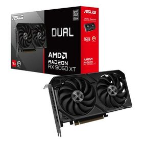 ASUS エイスース Dual Radeon RX 9060 XT 16GB GDDR6 グラフィックボード 転送不可 DUAL-RX9060XT-16G(2658523)