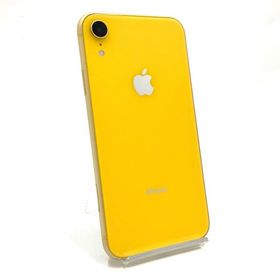 【全額返金保証】【最速発送】 iPhone XR 64GB イエロー docomo 白ロム 動作確認済 78%