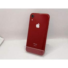 【中古】Apple au 【SIMロック解除済み】 iPhone XR 128GB (PRODUCT)RED MT0N2J/A【大須アメ横】保証期間１ヶ月【ランクC】