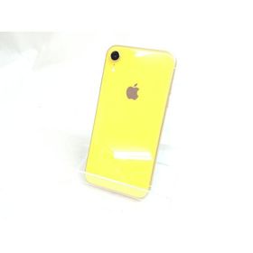 【中古】Apple iPhone XR 128GB イエロー （国内版SIMロックフリー） MT0Q2J/A【川崎】保証期間１ヶ月【ランクC】