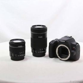 〔中古〕Canon(キヤノン) EOS Kiss X10 ダブルズームキット ブラック〔349-ud〕