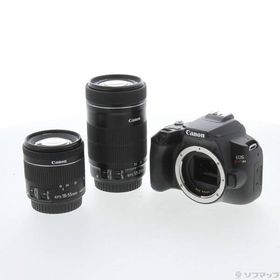 〔中古〕Canon(キヤノン) 期間特価対象品 EOS Kiss X10 ダブルズームキット ブラック〔262-ud〕