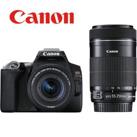 キヤノン Canon EOS Kiss X10 EF-S 18-55mm STM EF-S 55-250mm STM ダブルズームレンズキット 手振れ補正 デジタル一眼レフ カメラ 中古