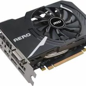 【中古】MSI GeForce GTX 1060 AERO ITX 6G OC グラフィックスボード VD6307