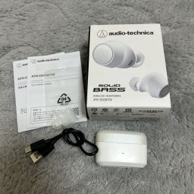 オーディオテクニカ ATH-CKS30TW WH ワイヤレスイヤホン ホワイト