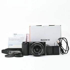 ＜美品＞ SONY ミラーレス一眼カメラ ZV-E10 パワーズームレンズキット