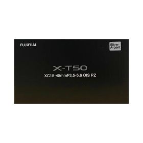 【新品】FUJIFILM 富士フイルム X-T50 XC15-45mmレンズキット シルバー