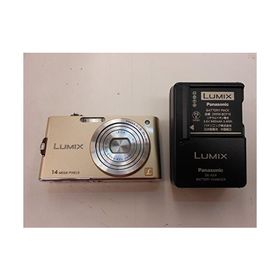 パナソニック デジタルカメラ ルミックス リュクスゴールド DMC-FX66-N(中古品)