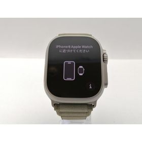 【中古】Apple Apple Watch Ultra2 49mm Cellular チタニウムケース/オリーブアルパインループ(M) MREY3J/A【大須アメ横】保証期間１ヶ月【ランクB】