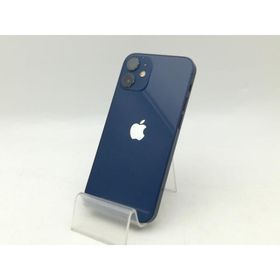 【中古】Apple 国内版 【SIMフリー】 iPhone 12 mini 64GB ブルー MGAP3J/A【千葉】保証期間１ヶ月【ランクC】