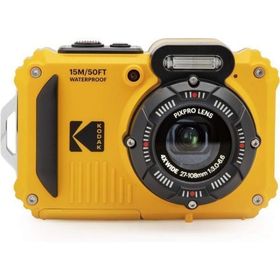 コダック コンパクトデジタルカメラKodak PIXPRO WPZ2 防水 防塵 耐衝撃 CALSモード イエロー