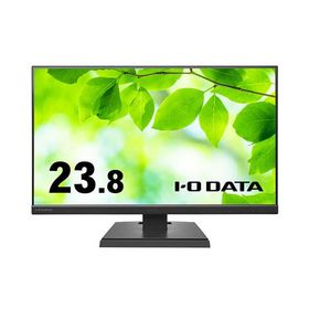 アイオーデータ ３辺フレームレス ２３．８型ワイド液晶ディスプレイ ブラック ５年保証 ＬＣＤ−Ａ２４１ＤＢ １台