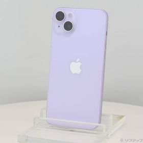 〔中古〕Apple(アップル) iPhone14 Plus 512GB パープル MQ4U3J／A SIMフリー〔247-ud〕