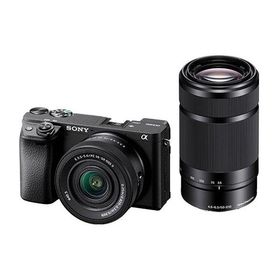 SONY ソニー デジタル一眼カメラ α6400 Wズームキットブラック(ILCE-6400X/B)