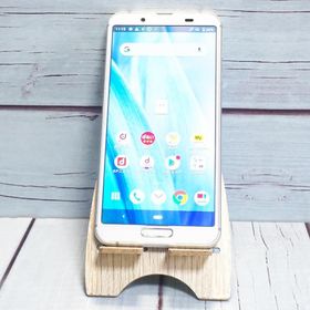 docomo AQUOS sense3 SH-02M シルバーホワイト 本体 白ロム SIMロック解除済み SIMフリー B203694