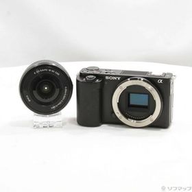〔中古〕SONY(ソニー) 〔展示品〕 VLOGCAM ZV-E10L パワーズームレンズキット ブラック〔262-ud〕