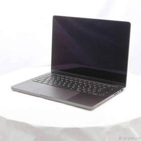 〔中古〕〔展示品〕 MacBook Pro 14.2-inch Late-2024 MW2U3J／A Apple M4 10コアCPU_10コアGPU 16GB SSD512GB スペースブラック 〔15.7 Sequoia〕〔258-ud〕