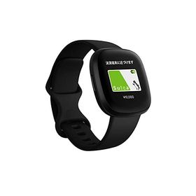 Fitbit Versa3 Alexa搭載 GPS搭載 スマートウォッチ Black ブラック L/S サイズ 日本正規品 FB511BKBK-FRCJK