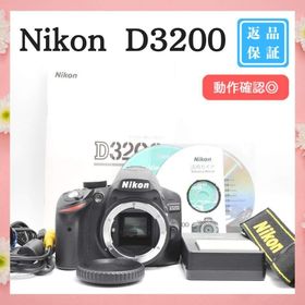 ニコン(Nikon)の✨美品 箱付✨Nikon D3200 ボディ デジタル一眼レフカメラ(デジタル一眼)