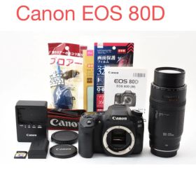 デジタル一眼レフカメラ Canon EOS 80D/望遠レンズセット