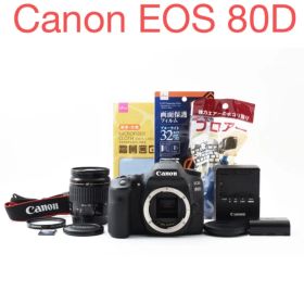 保証付☆デジタル一眼レフカメラ☆Canon EOS 80Dレンズセット