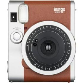 【中古】 富士フイルム(FUJIFILM) インスタントカメラ チェキ instax mini 90 ネオクラシック ブラウン INSTAX MINI 90 BROWN