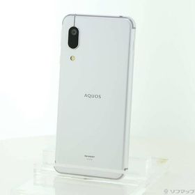 〔中古〕SHARP(シャープ) AQUOS sense3 basic 32GB シルバー SHV48 auロック解除SIMフリー〔368-ud〕