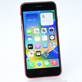 【バッテリー87％】SIMフリー iPhone SE 第２世代 128GB レッド