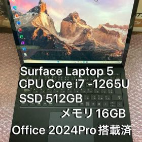 Surface Laptop 5 i7-1265U 16GB 512GB