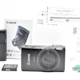 動作確認のみ。■新品■ CANON IXY650m ブラック IXY650mBK
