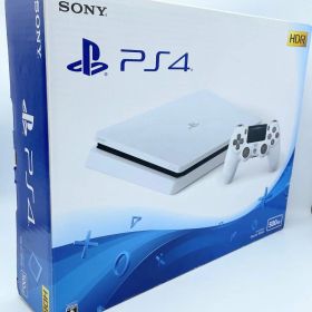 中古 PlayStation 4 グレイシャー・ホワイト 500GB (CUH-2100AB02) SONY ソニー プレイステーション4 据え置きゲーム機 ゲーム機 レトロ