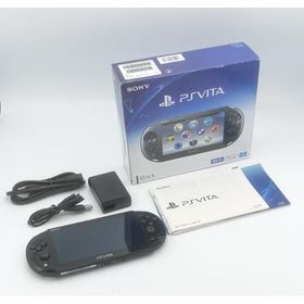 中古 PlayStation Vita Wi-Fiモデル ブラック (PCH-2000ZA11)