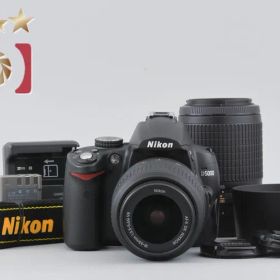 【中古】Nikon ニコン D5000 ダブルズームレンズキット シャッター回数僅少